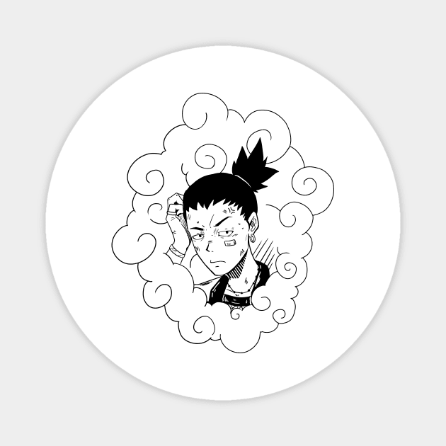 Shikamaru Nara Magnet by yannarts